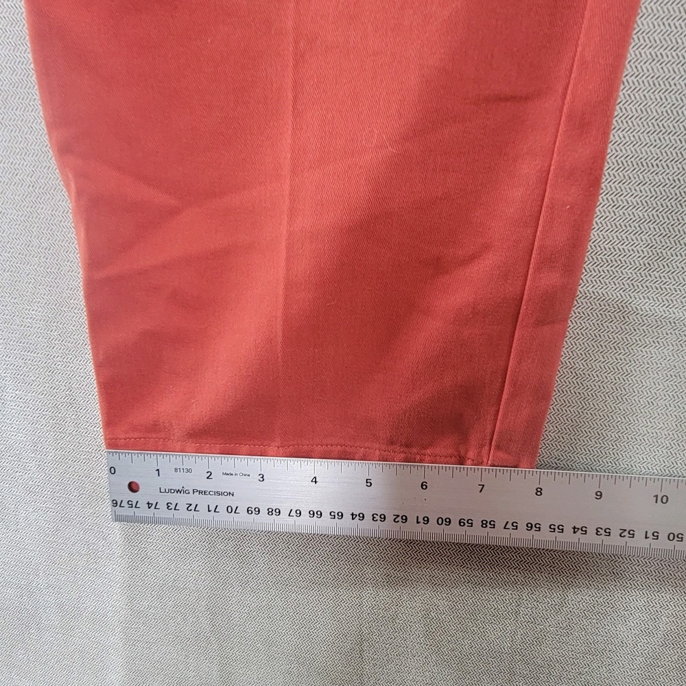 Brooks Brothers Mens Pants Straight 346 Chino NEW Size 32x32 Coral Preppy Golf - Picture 12 of 12